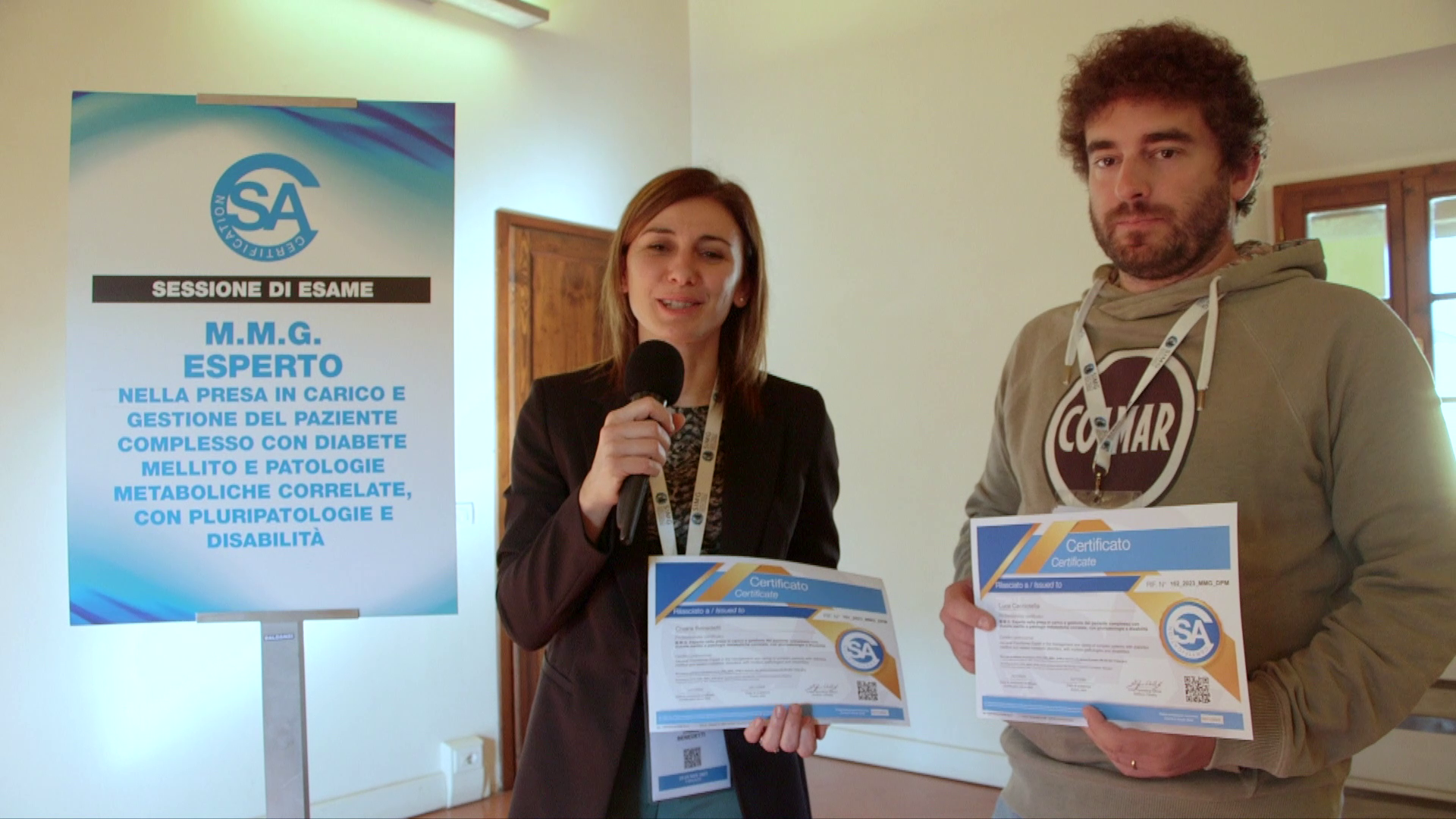 Intervista ai candidati:  Dottoressa Chiara Benedetti e Dottor Luca Cacciotella